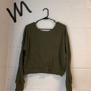 Rue 21 sweater w/ open back